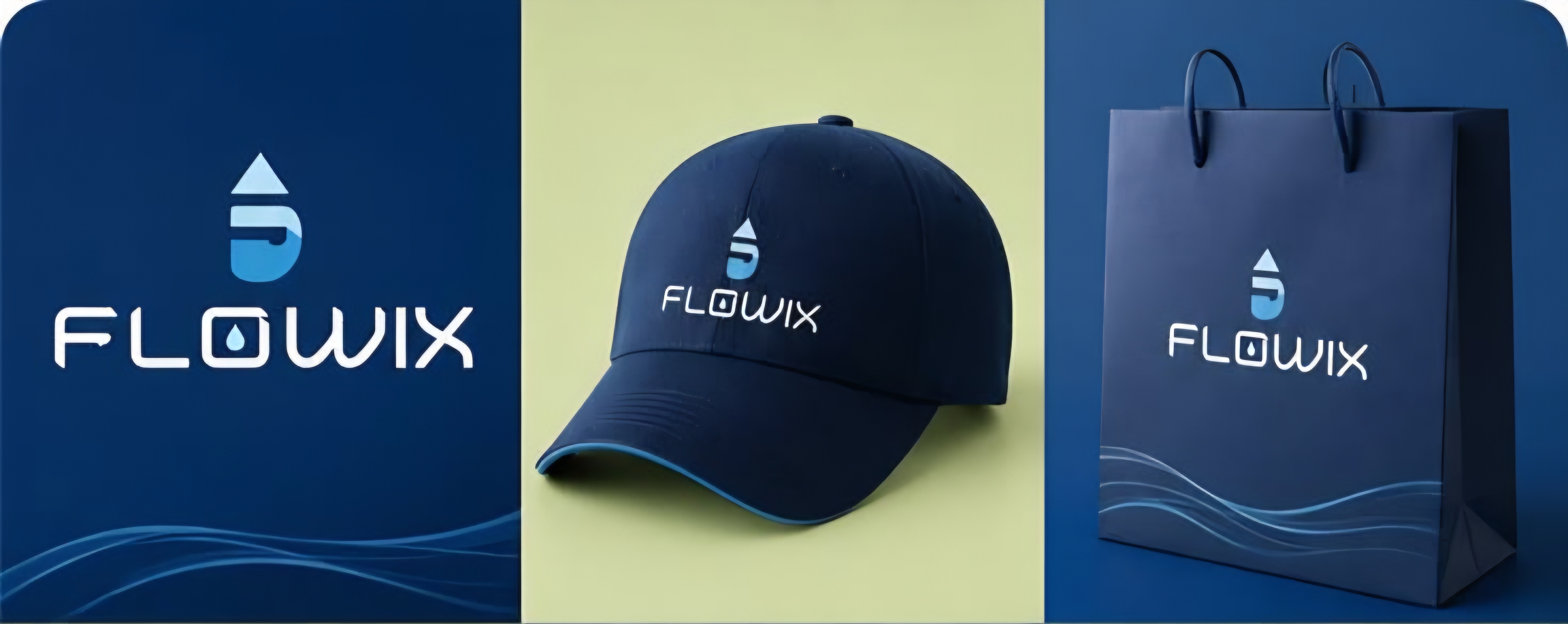 Flowix — brand identity